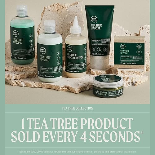 Miniatura 6 de Tea Tree Champú especial limpia profundamente refresca el cuero cabelludo para todo tipo de cabello especialmente para cabello graso