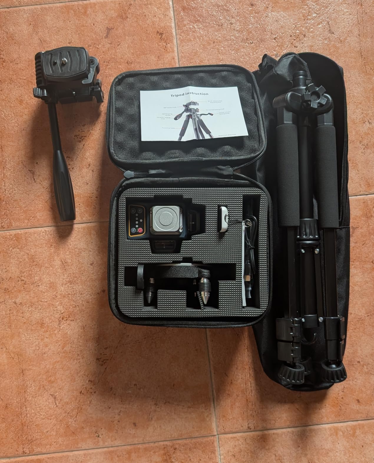 CIGMAN CM-701T 3x360° Laser Level with 1.2m Tripod