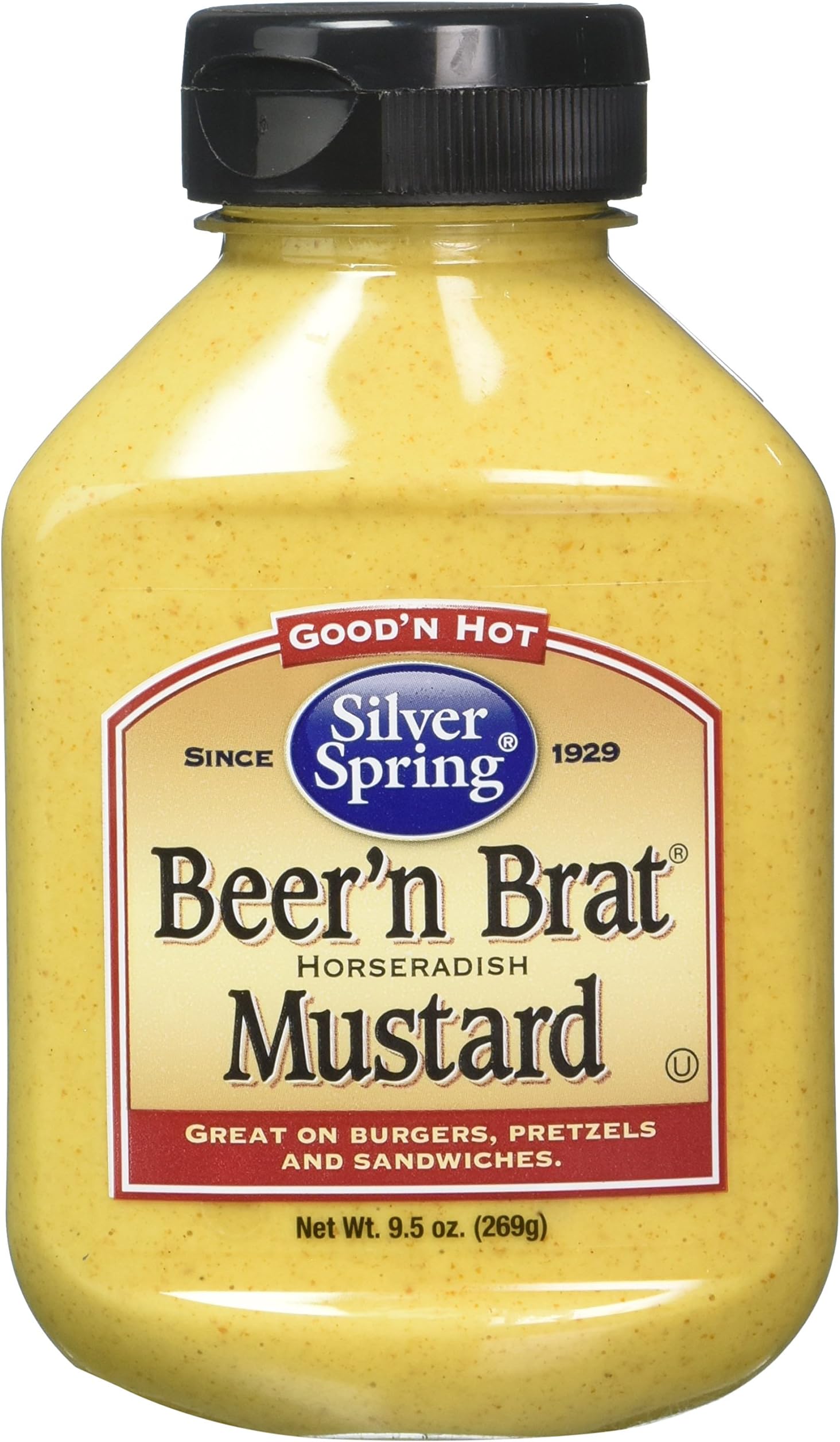 Silver Springs Mustard Beer & Brat, 9.48 Ounce (Pack of 2)