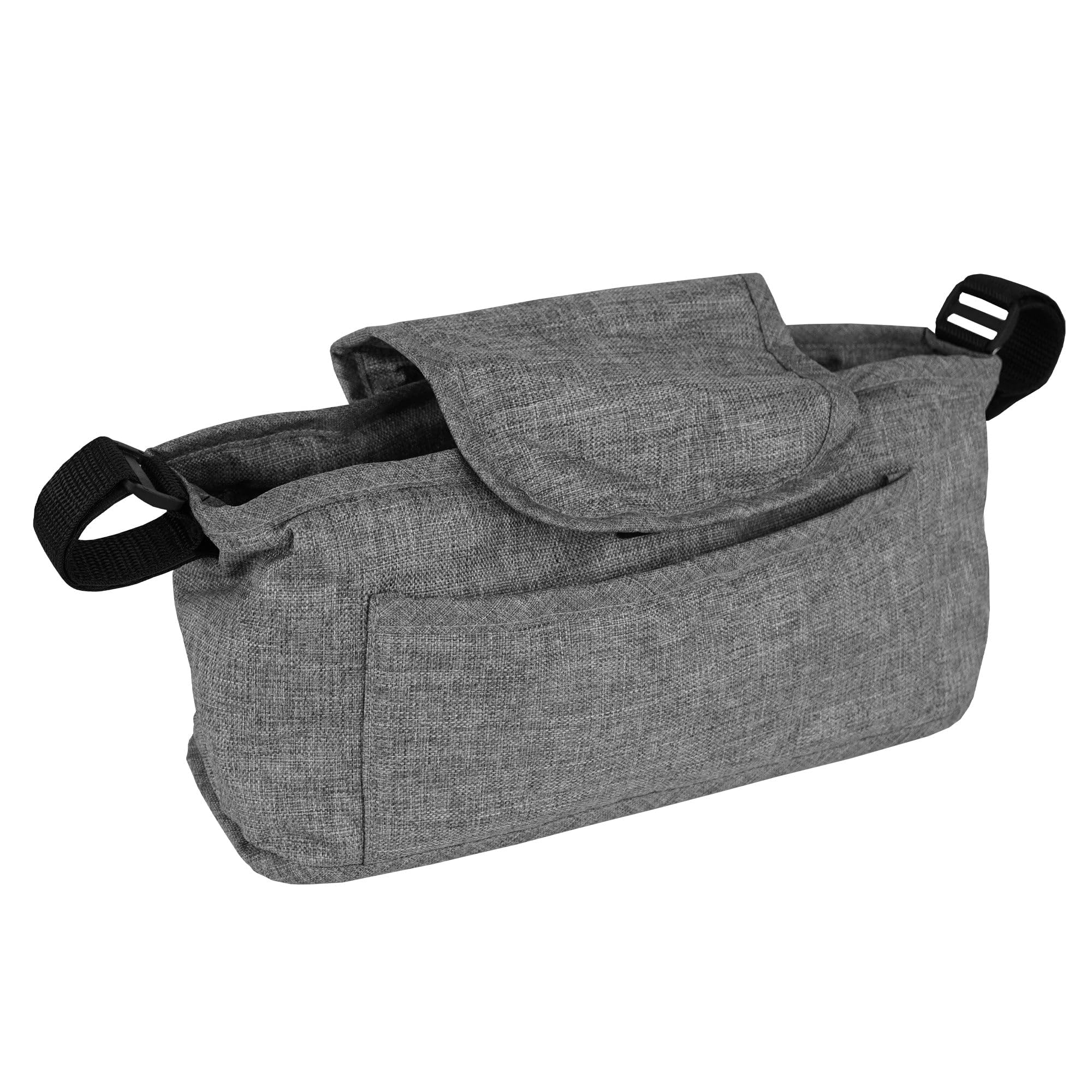 Monstershop Pet Stroller Caddy Bag - Woven Grey | Size: 65cm