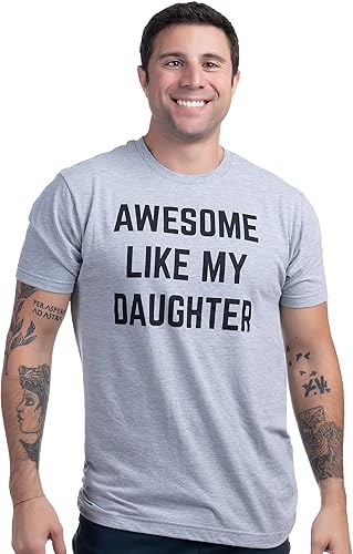 Miniatura 2 de Awesome Like My Daughter - Camiseta divertida, camiseta sarcástica con humor y broma para papá, abuelo, papá
