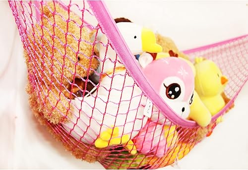 Miniatura 2 de Pink Stuffed Animal Net or Hammock, Toy Hammock, Teddy Bear Hammock, Jumbo Stuffed Animal Storage Net! XWG