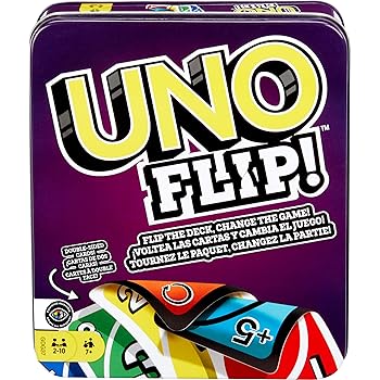 Mattel Games UNO FLIP! Family Card Game