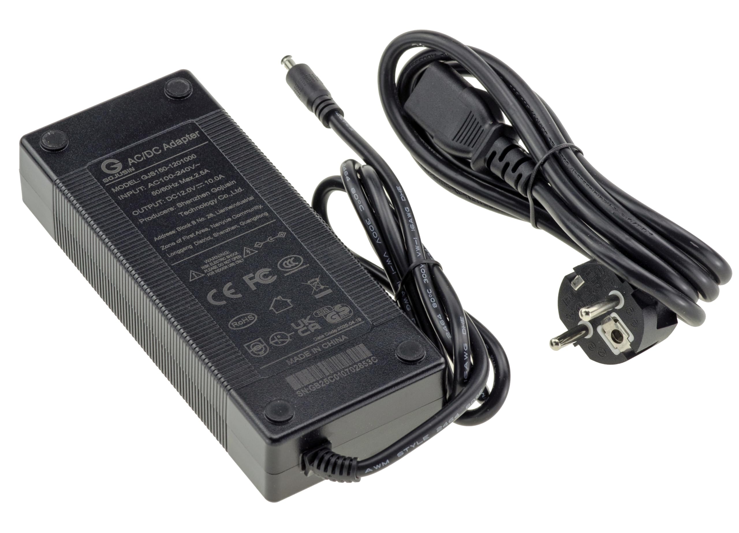 KALEA-INFORMATIQUE Przemysłowa stacja ładująca z metalu 10 portów USB typu C Maksymalna moc 120 W, zasilanie 5 V 2,1 A na port