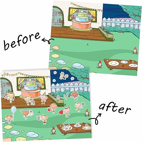 Miniatura 3 de Libro de calcomanías Create a Scene, libro ocupado para niños pequeños de 1 a 3 años, libro de calcomanías para niños de 4 a 8 años, libro de