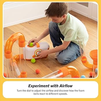 Toys⭐︎ Amazon.com: Fat Brain Toys Air Toobz, Air-Powered STEM