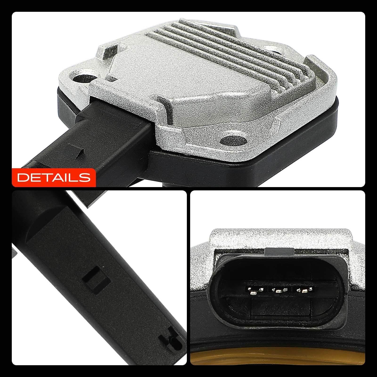 Frankberg Ölstandsensor Kompatibel mit Golf IV 1J1 1.4L-2.8L 1997-2005 Golf IV Variant 1J5 1.4L-2.8L A4 8D2 B5 1.6L-2.8L Passa.t 3B2 1.6L-2.8L 1996-2000 Replace# 1J0907660B