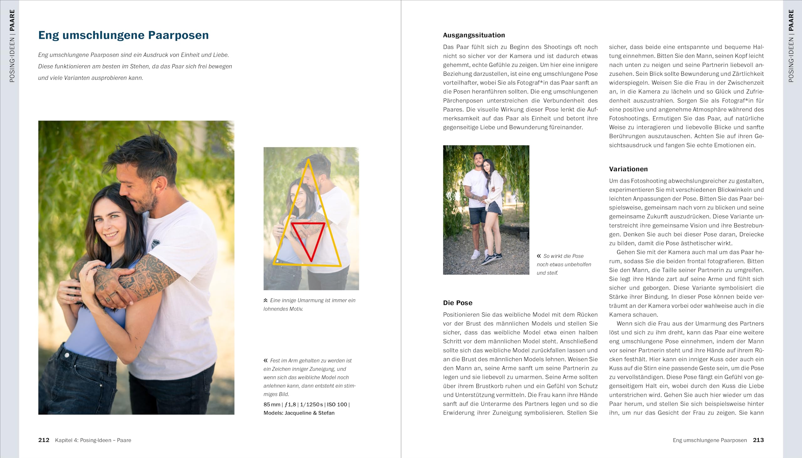 Posing: Das Handbuch für Fotograf*innen. Porträt-Ideen entwickeln und Models anleiten: Posen für Frauen, Männer, Paare, Kinder und Familien