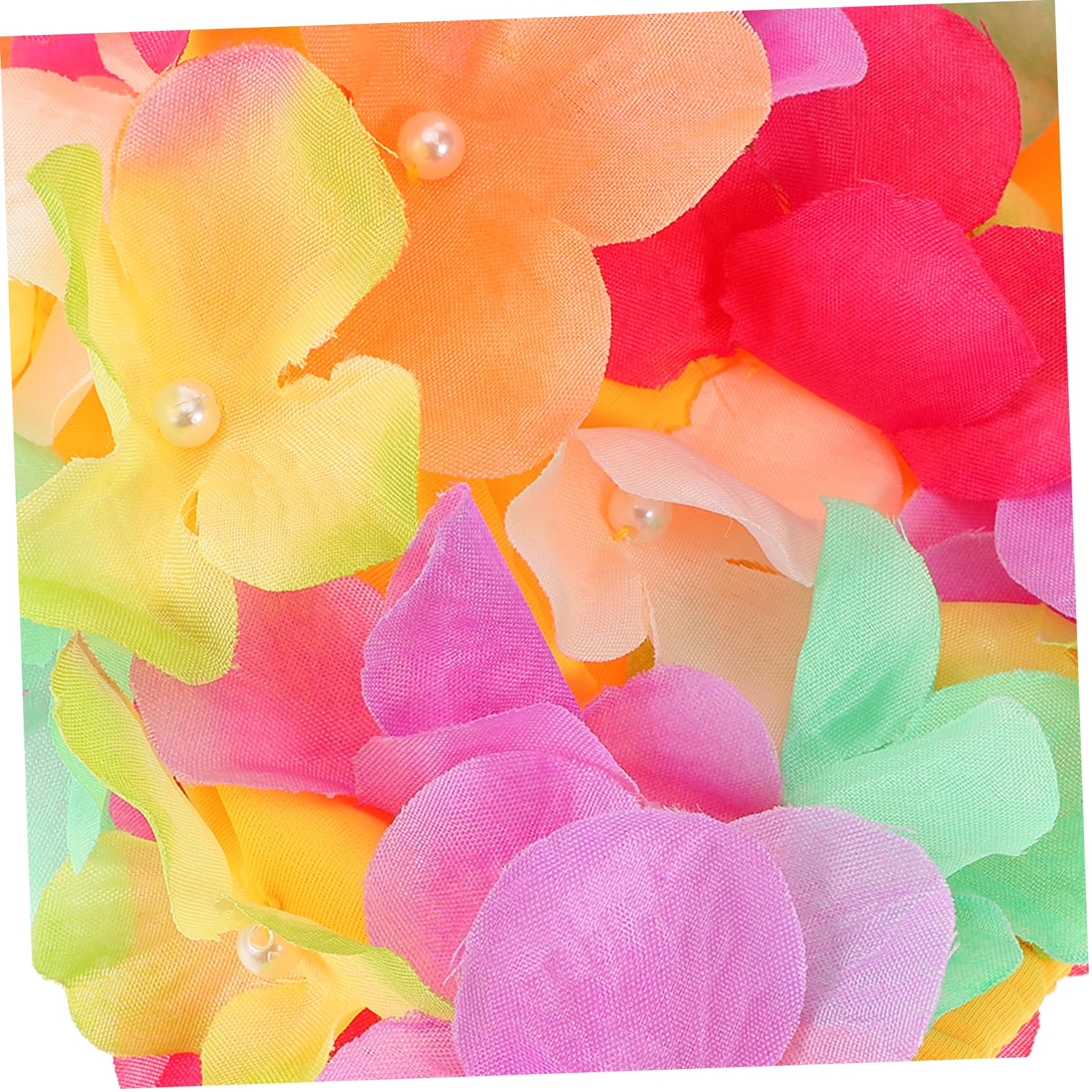 Abaodam Bonnet De Bain pour Femme Bonnet De Bain Imperméable Motif Floral en Tissu en Nylon pour Piscine pour Enfants