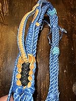 Vista 3 de Cuerda de becerro azul Poly - 9x7 mano derecha 5/8" x 5/8" suave - EPT Bull Ropes Riding Rope 10