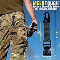 Vista 37 de MELOTOUGH Soporte táctico para guantes de trabajo para mochila táctica, cinturón de herramientas
