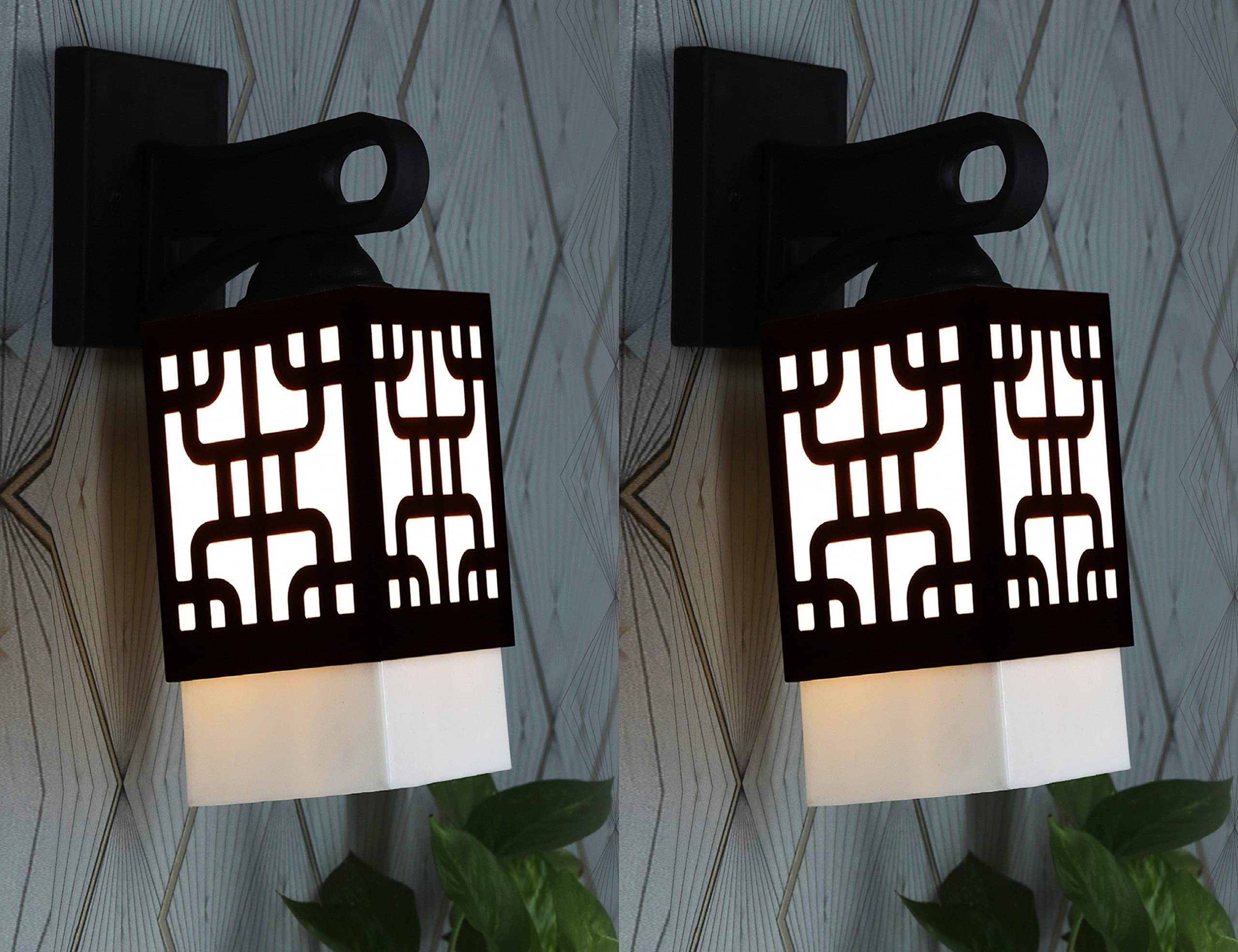 FOVERE Home Decor Sleek Wall Lamp with Light and Contemporary Design- Enhance Your Space with Modern Elegance and Lighting, Energy-Efficient LED Lighting for Bedrooms, Living Rooms 167