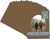 Vista 11 de CountryArtHouse Marco ovalado de 11 x 14 pulgadas, sin ácido, con núcleo blanco, corte biselado para fotos de 8 x 10 pulgadas, se adapta a marcos