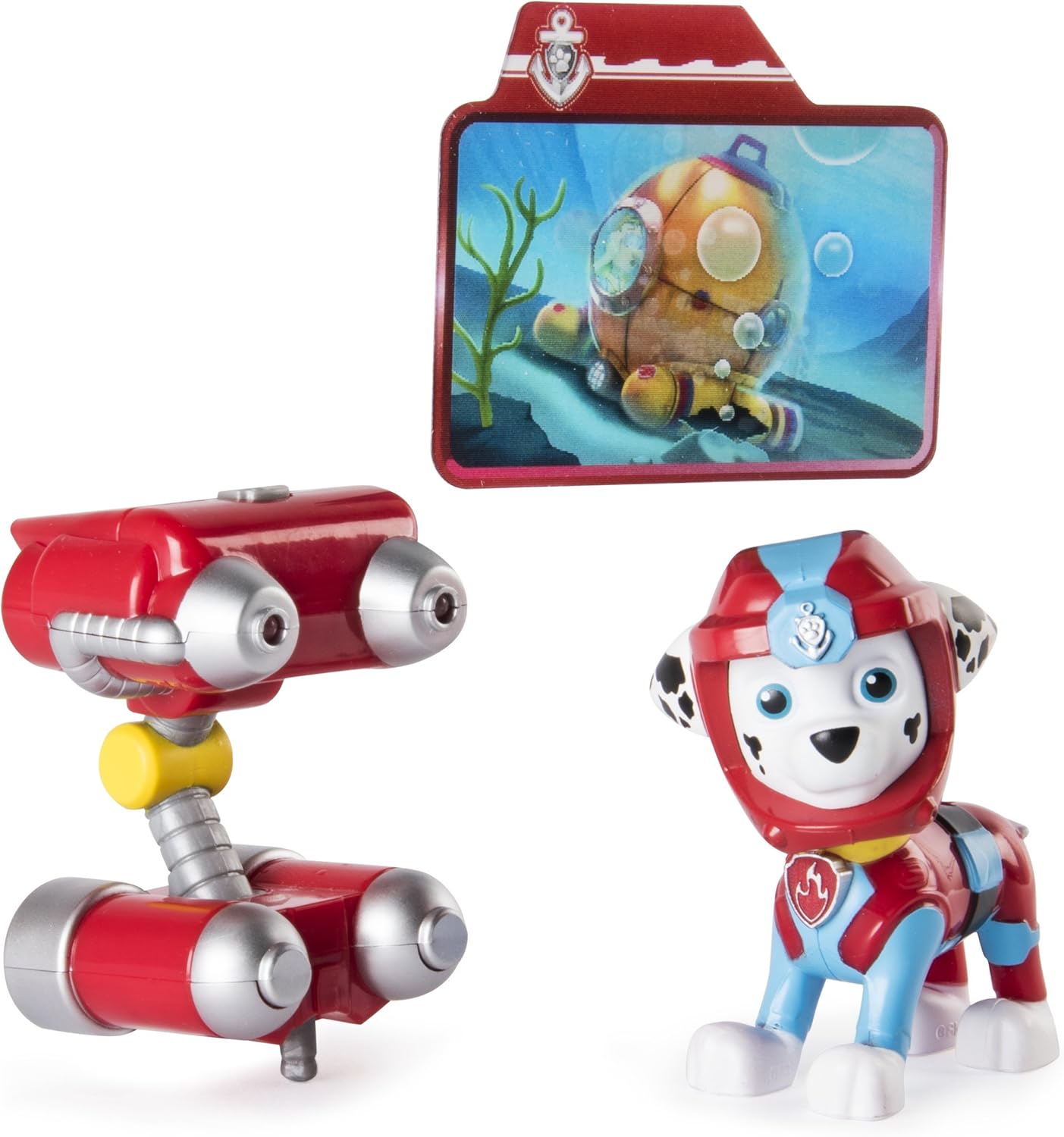 Nickelodeon Paw Patrol Sea Patrol Light Up Figure: Marshall