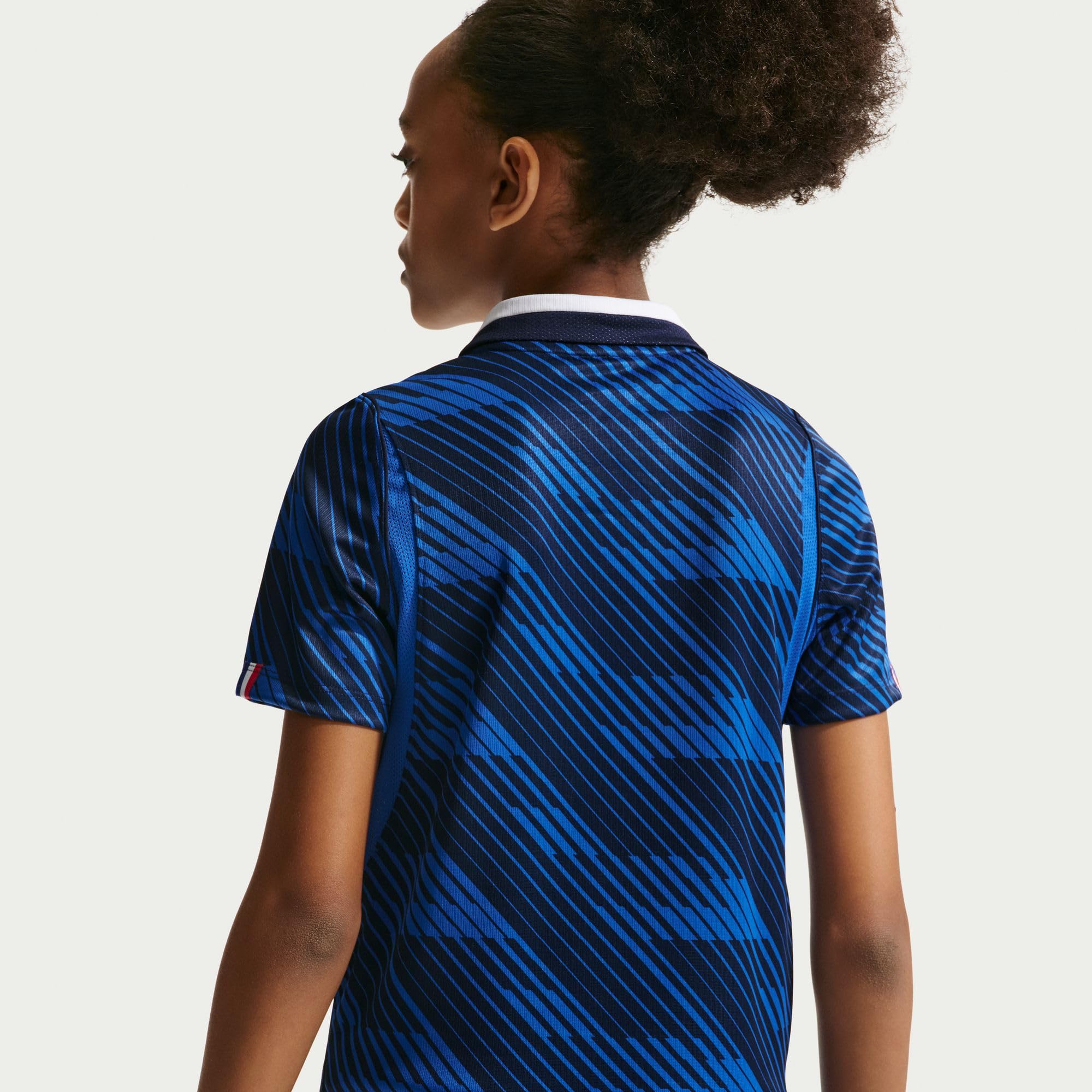 Nike FFF 2026 Stadium Domicile Maillot de Foot Replica Nike Dri-fit pour Ado Réplique du Maillot de Football Mixte Enfant (Lot de 1)