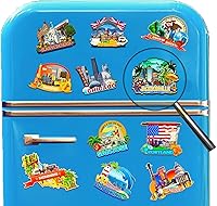 Vista 4 de Imán de madera para nevera de Jacksonville, Florida, Estados Unidos, 3D, monumentos de viaje, coleccionables, recuerdos, decoración hecha a mano