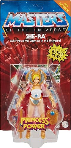 Miniatura 2 de Masters of the Universe Origins Figura de acción, She-Ra, coleccionable, la mujer más poderosa de MOTU, 16 articulaciones articuladas, 5.5 pulgadas