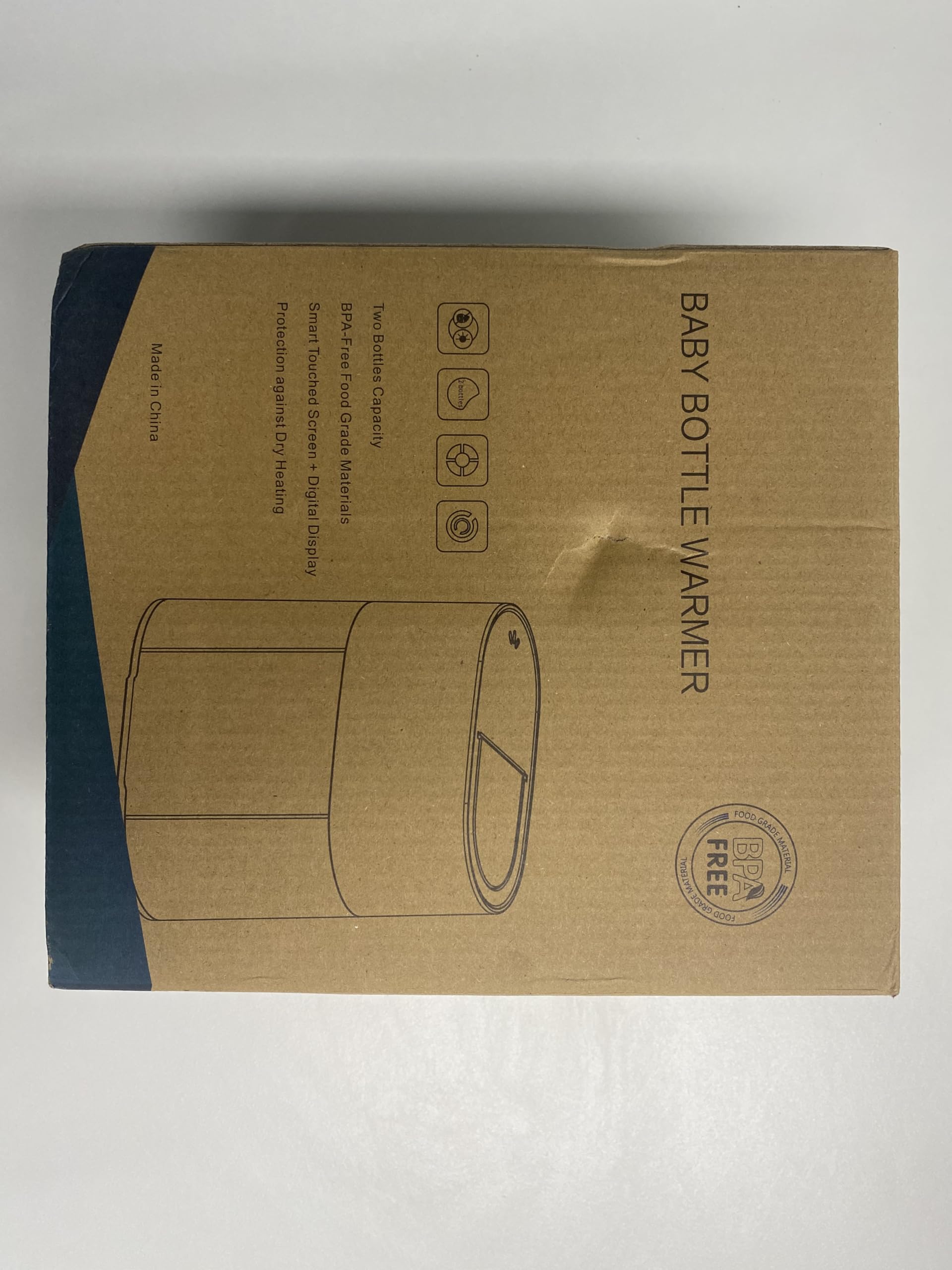 Babyflaschenwärmer 10-in-1 Digital Muttermilch Erwärmer für 2 Flaschen | Dampfsterilisator & Erwärmer 10-in-1, Digital Temperaturanzeige, 2 Flaschen, Muttermilch schonend erwärmen, BPA-frei PP