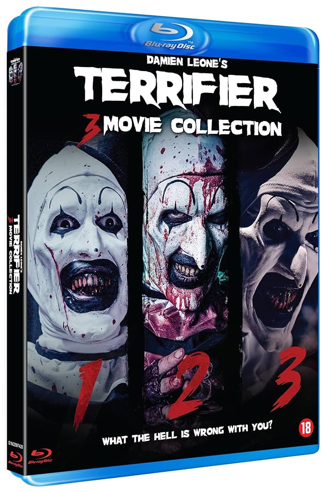 Terrifier 1 - 3 Movie Collection (Blu-ray) Import, Uncut