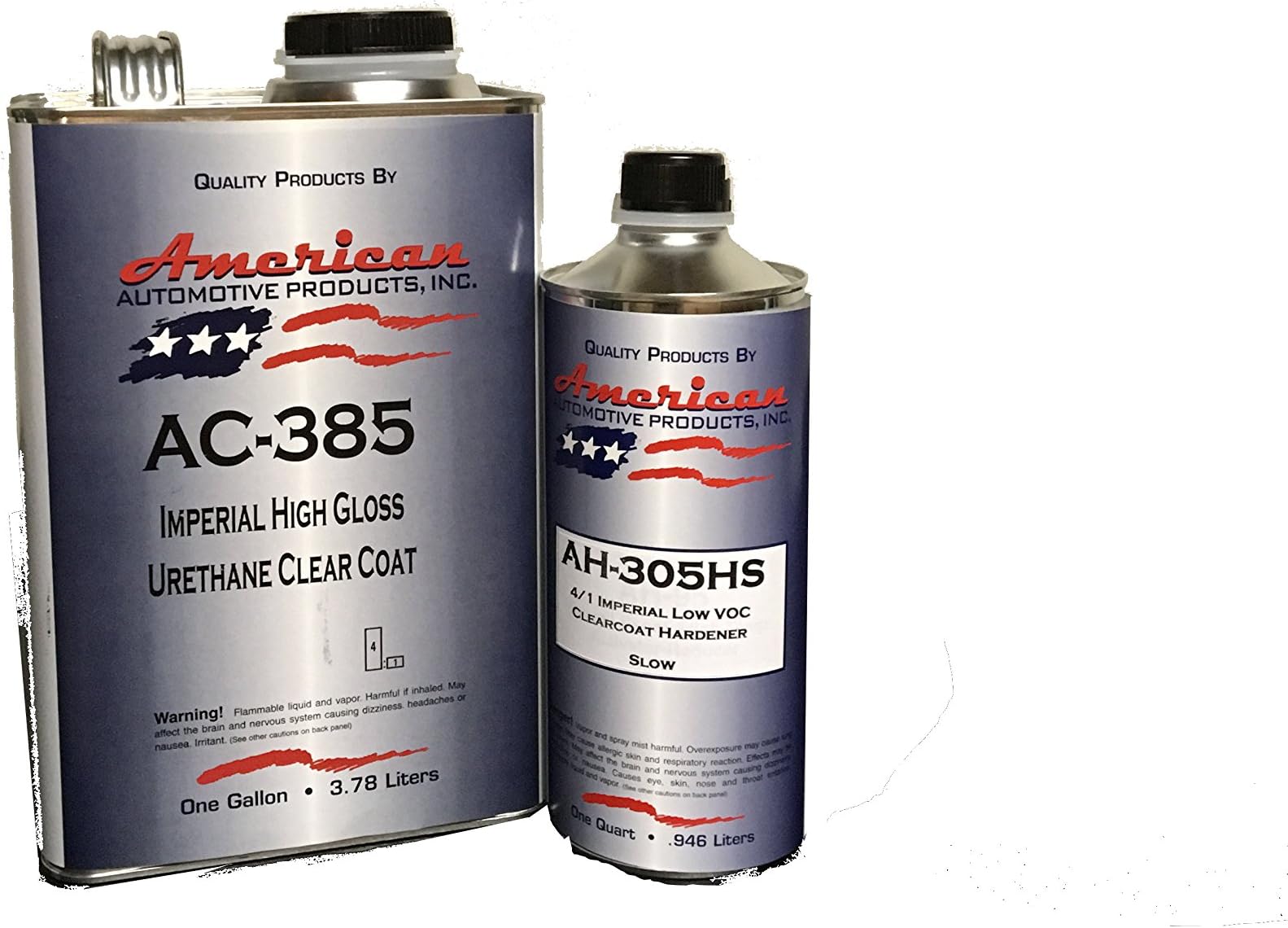AC-385HS Automotive Clear Coat Gallon 2K Urethane Clearcoat Kit Activator