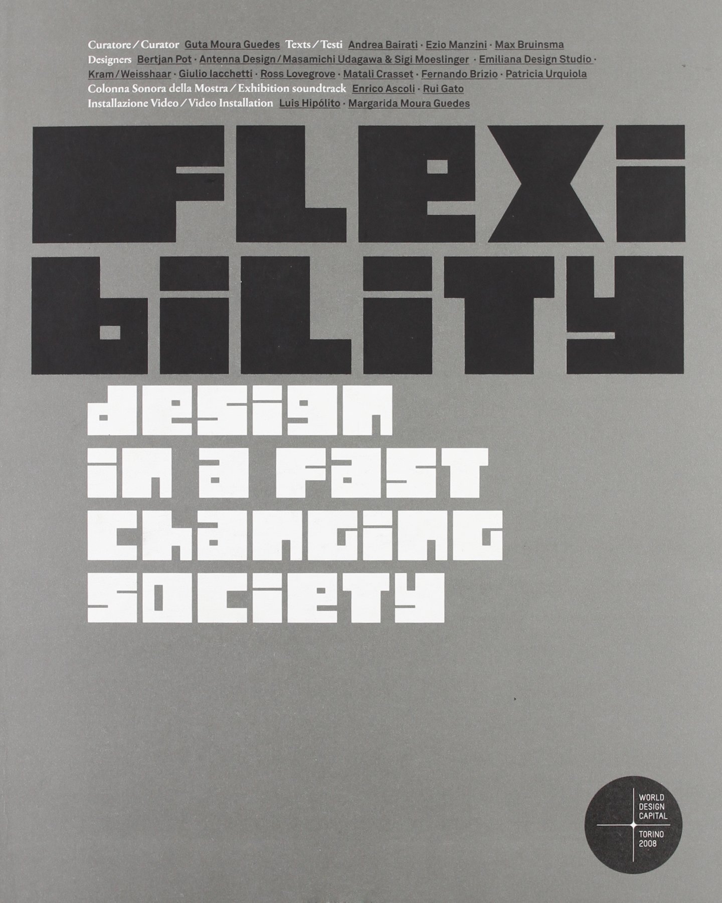 Livre design Flexibility exposition Turin pour votre salon