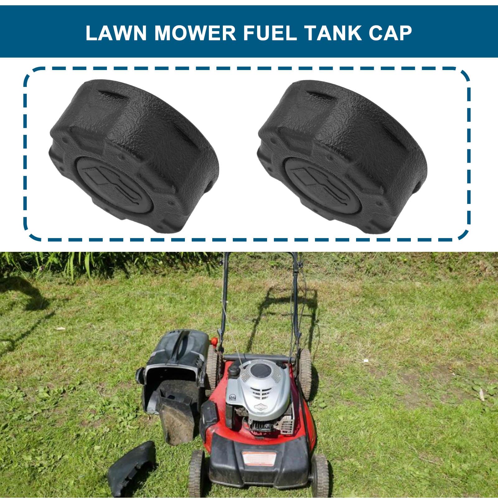 MCHNIC Bouchon De Réservoir Pour Al-Ko PRO 140 /QSS OHV, PRO 160 /QSS OHV Pour Loncin Stiga Buse De Réservoir Diamètre 45mm 1708700940001