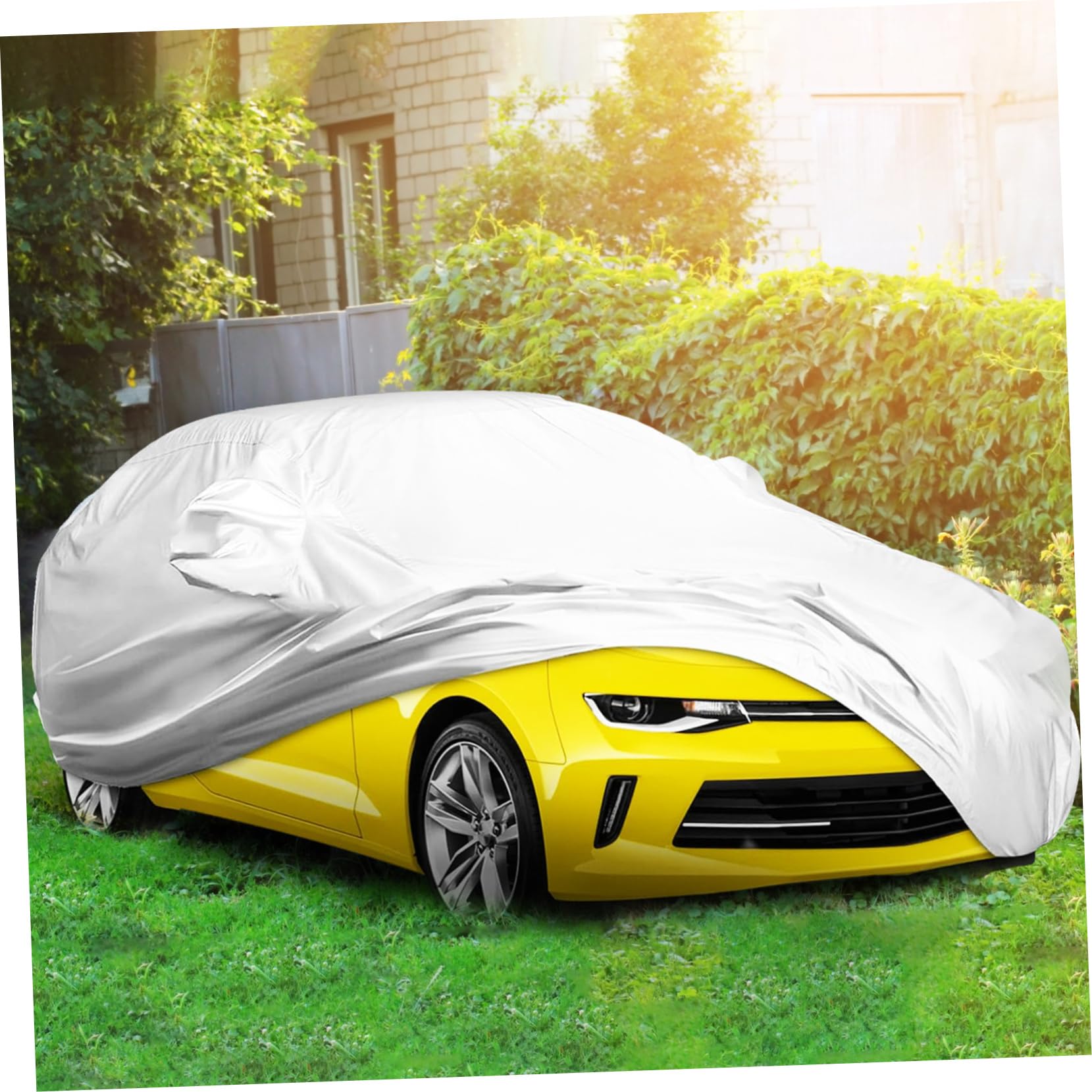 TOPPERFUN Automotive Car Cover Weather Wind Protection Cover Outdoor Car for Suvs Material XL — view 9