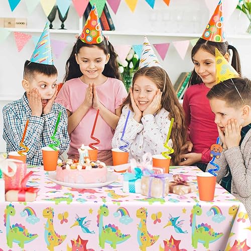 Miniatura 78 de Paquete de 3 manteles rectangulares para fiesta de los años 90, mantel de plástico con graffiti, decoración desechable para tema de retroceso, tema