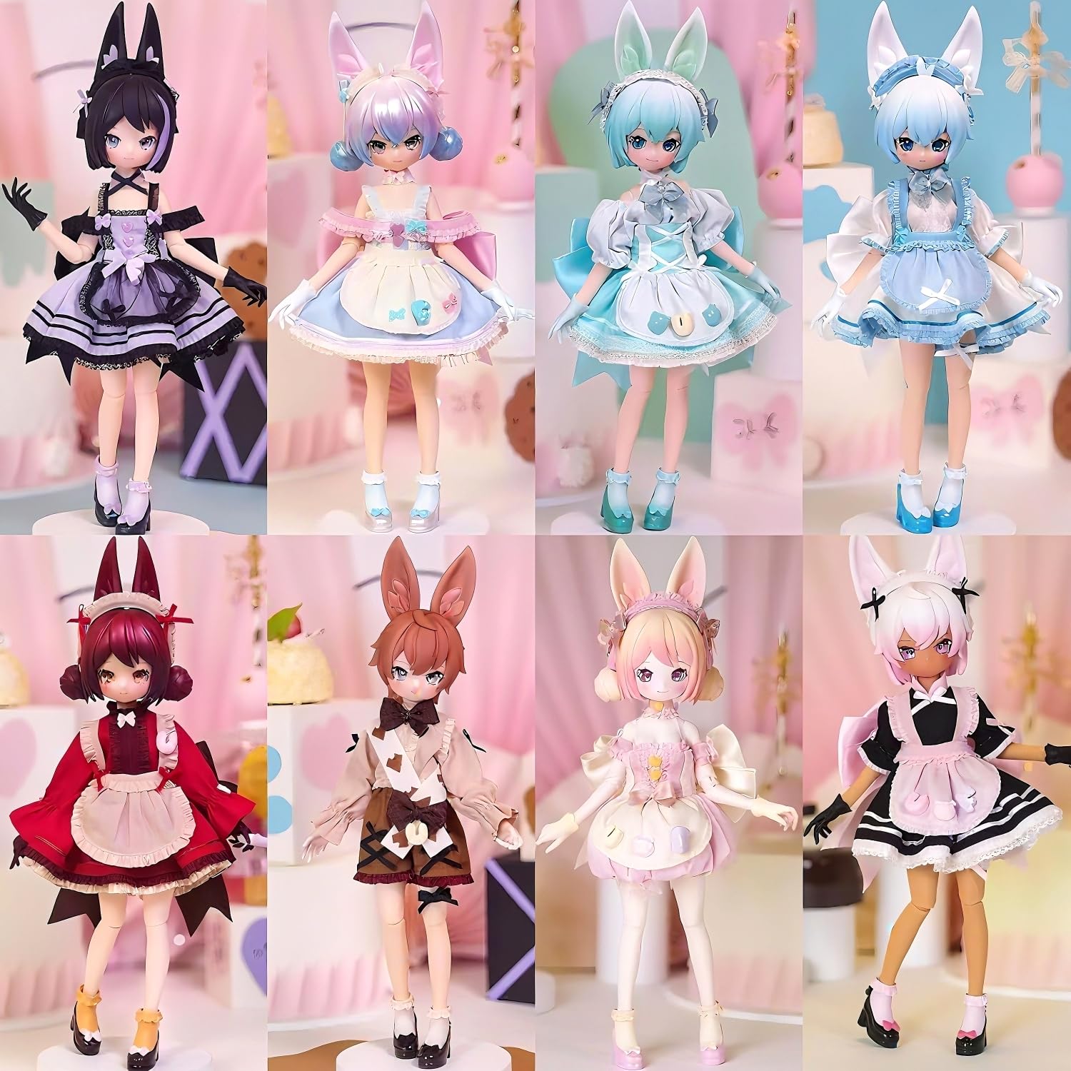 Amazon | Briskyjp UF DOLL MINIお茶シリーズ ブラインドボックス 6個