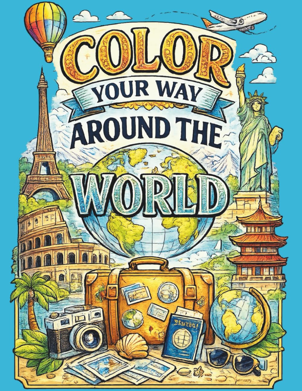 Color Your Way Around the World