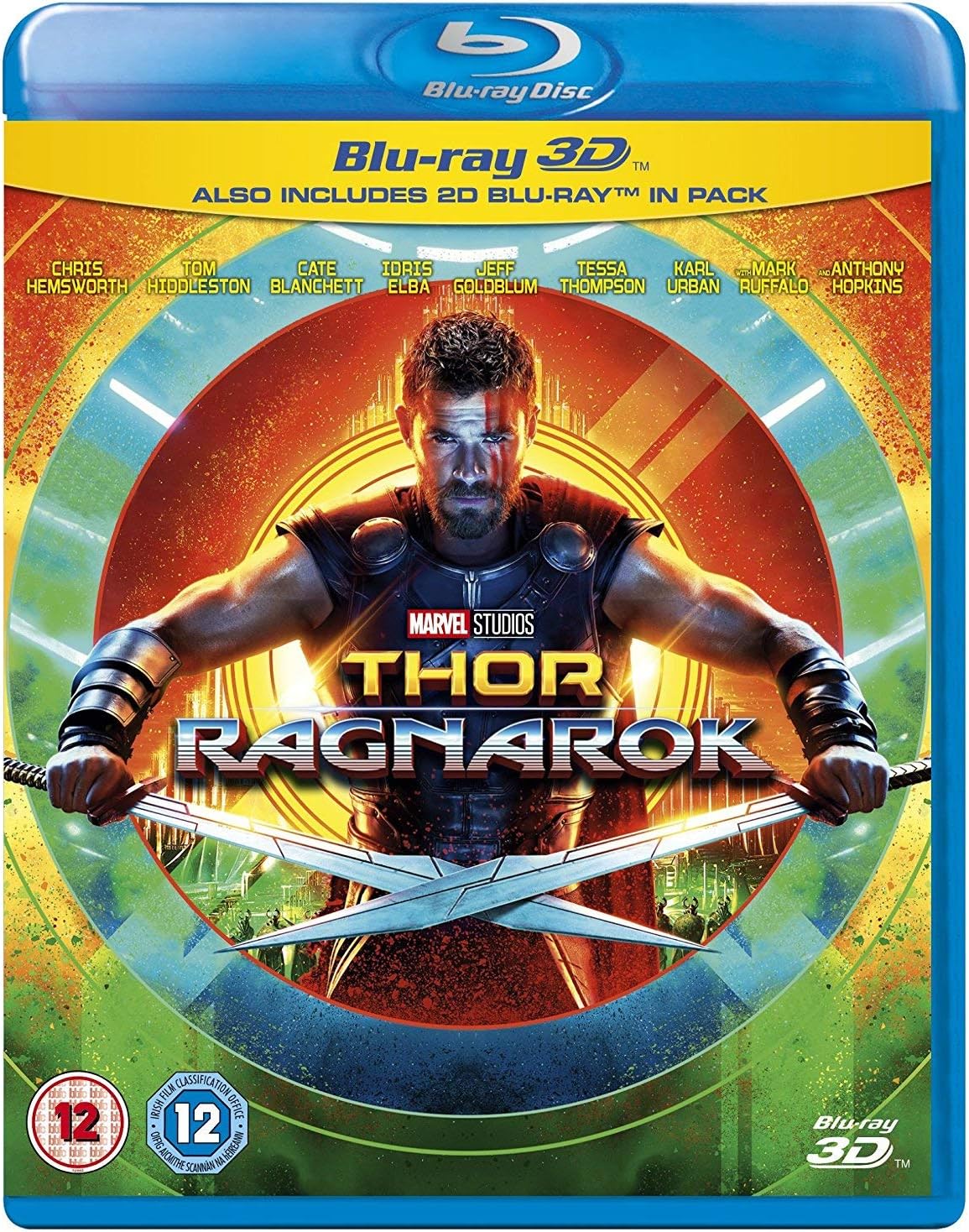 Thor Ragnarok [Blu-ray 3D + Blu-ray 2D] [UK Import]