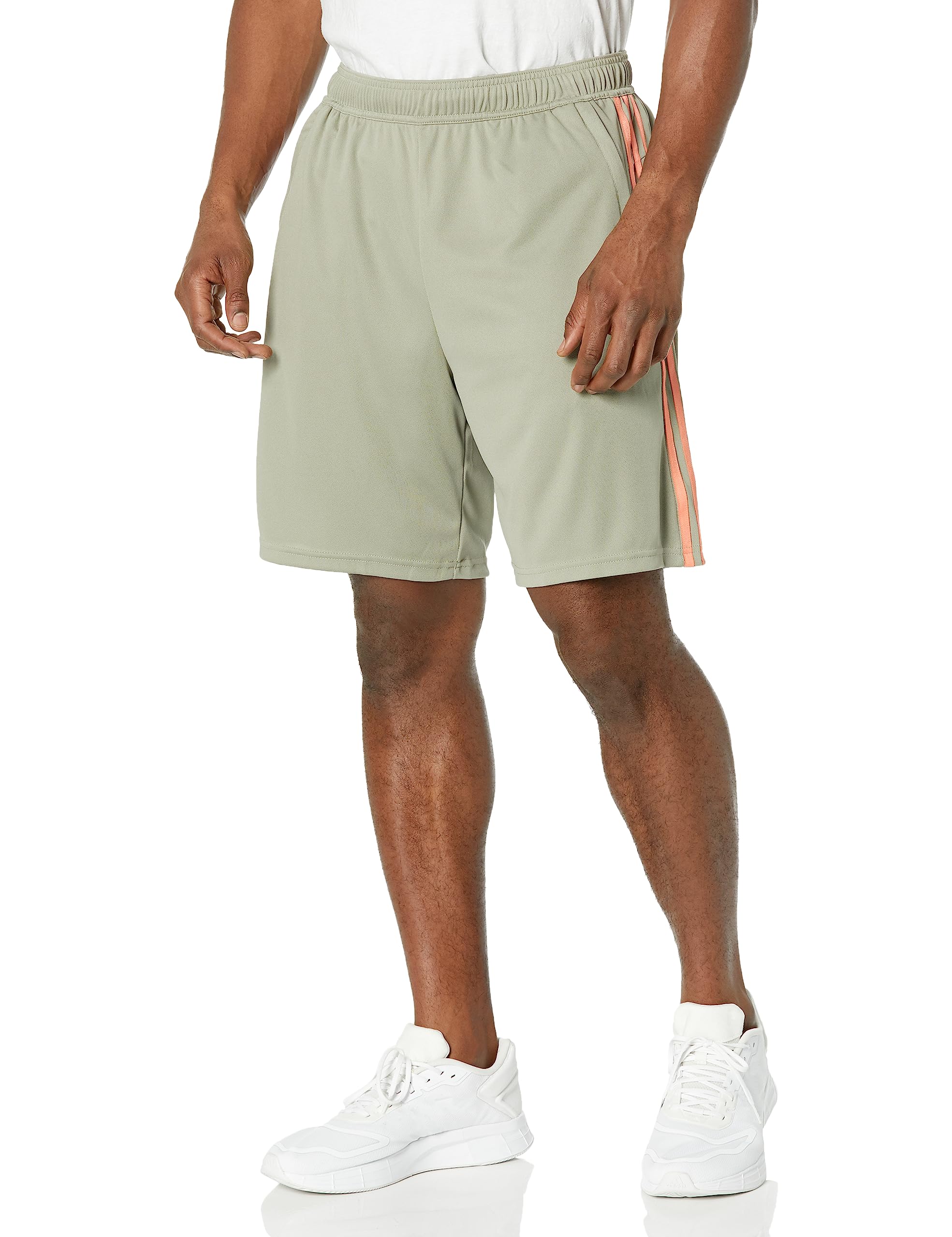 adidasMen's Essentials Pique 3-Stripes Training Shorts