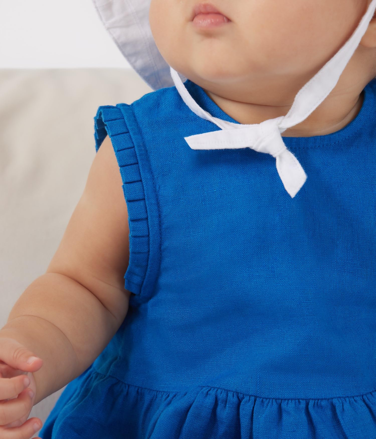 Petit Bateau Sukienka bez rękawów Niemowlęta - dziewczynki A0cln (1 w zestawie)