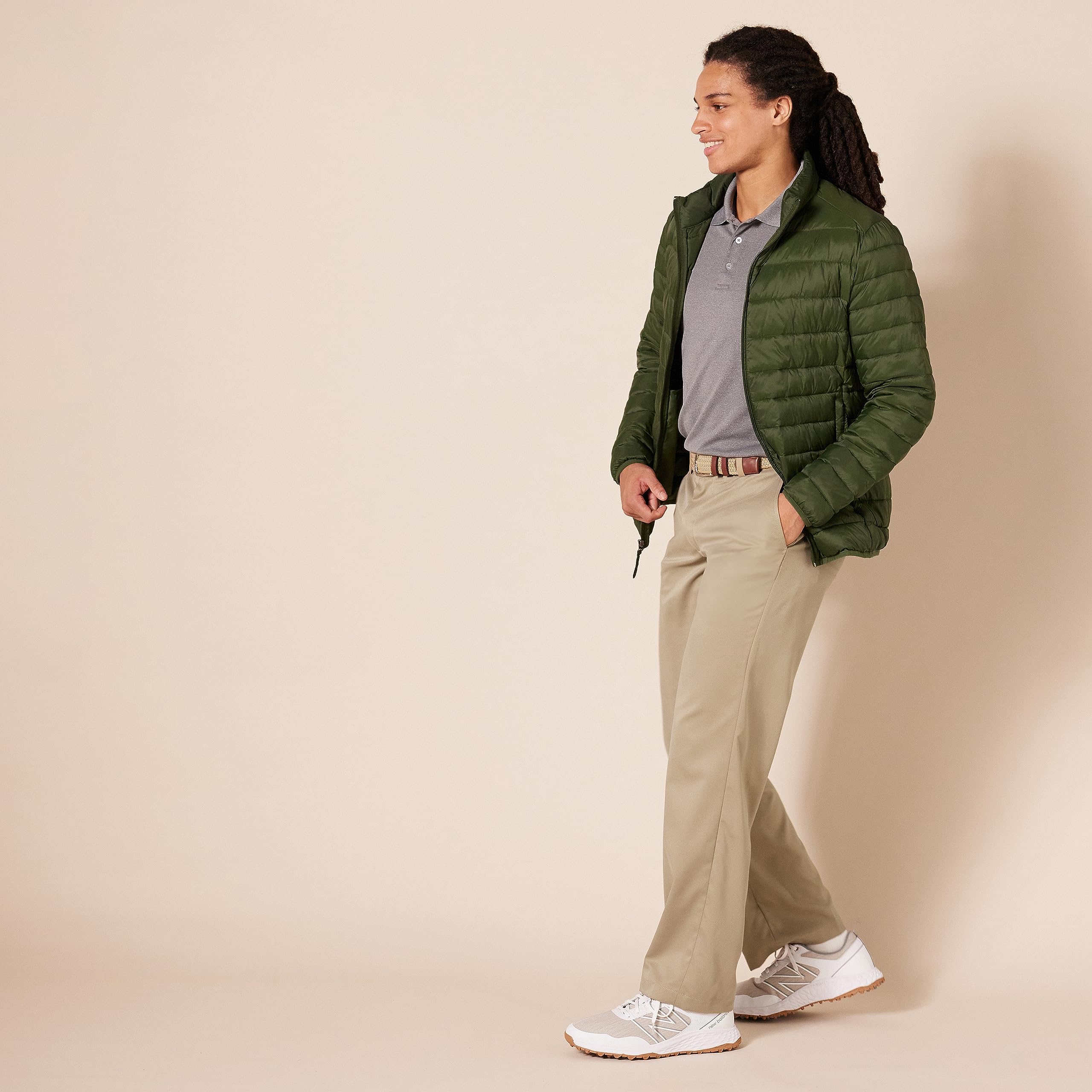 Amazon Essentials Mens Classic-fit Stretch Golf Pant - 4