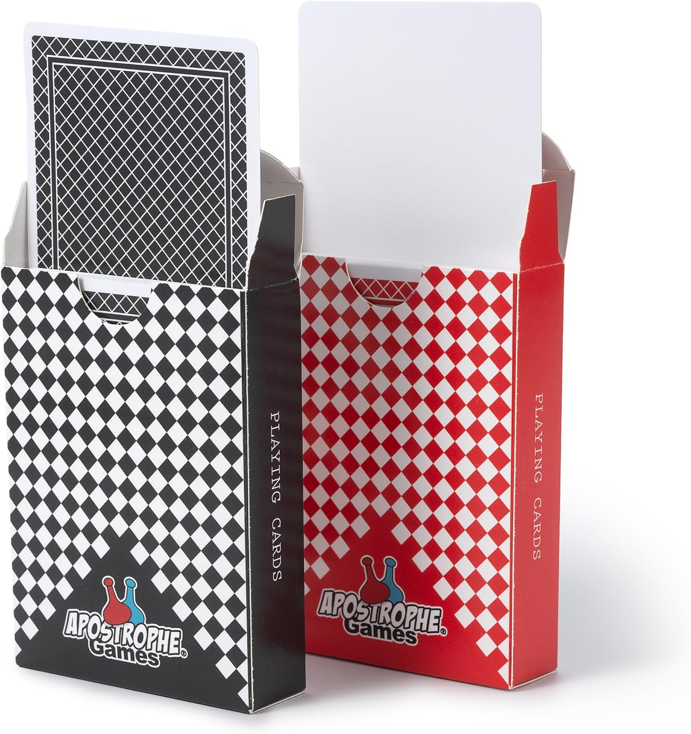 Apostrophe Games Blank Playing Cards – 162pcs Poker Cards (3 Packs of 54 Each) – Custom Card Deck for DIY Games & Prototyping