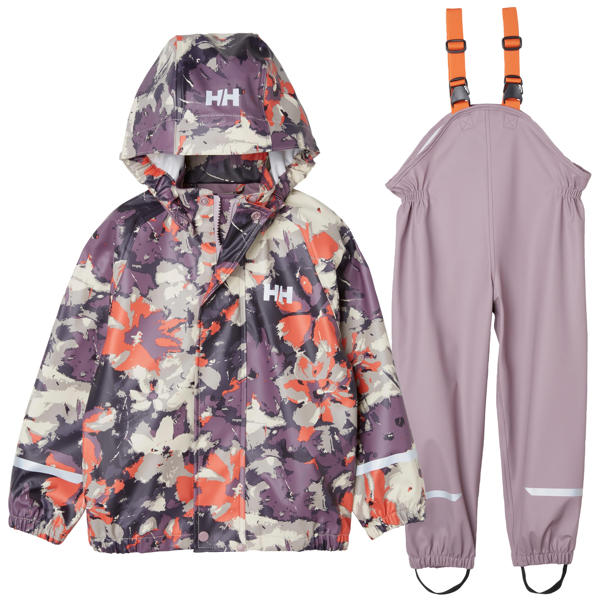 Helly-Hansen Bergen 2.0 PU Rainset AOP, 676 Purple Clay Aop, 2