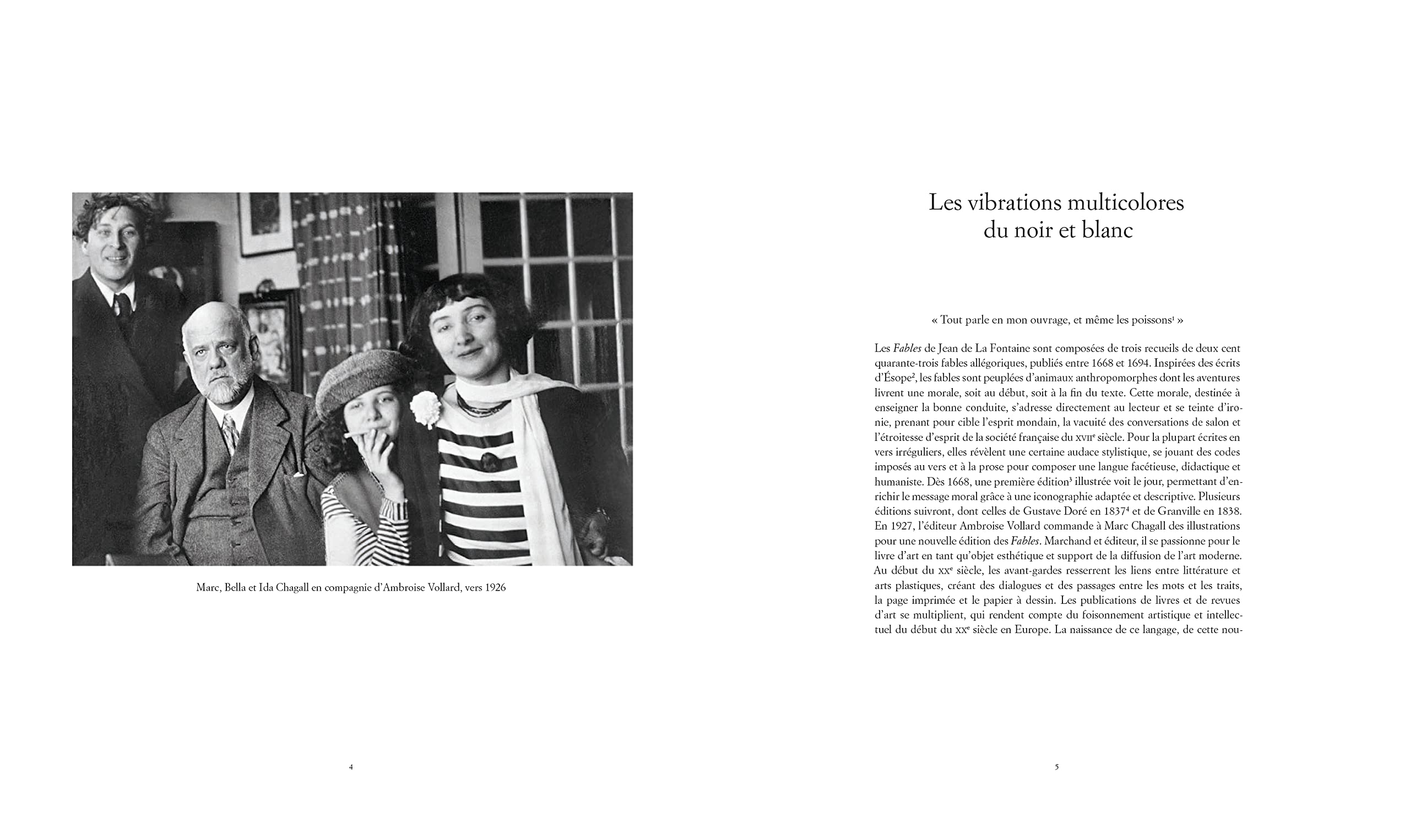 Les Fables de La Fontaine illustrées par Chagall. Version grand format