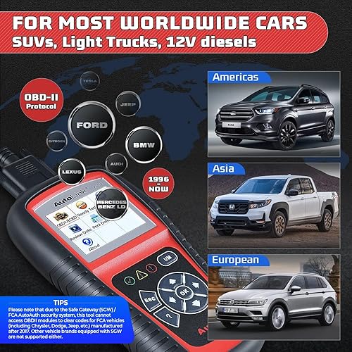 Vista 8 de Autel AutoLink AL519 OBD2 escáner modo mejorado 6 herramienta de diagnóstico del coche Comprobar el lector de código del motor CAN herramienta