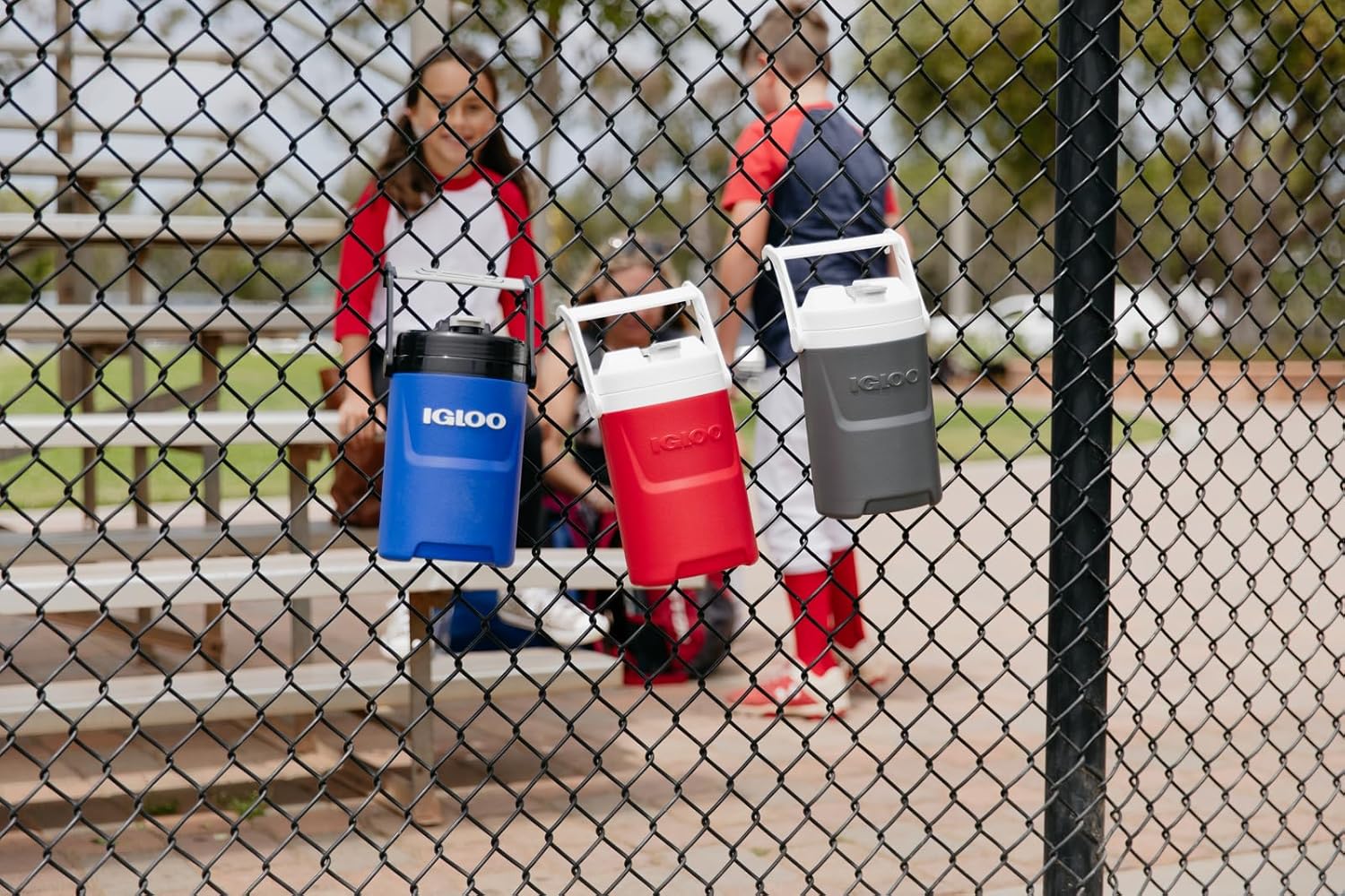 Igloo 1/2 Gallon Insulated Sports Water Jug with Hooks Pro Blue 1/2 Gallon image 7 of 7 B093X37M8L