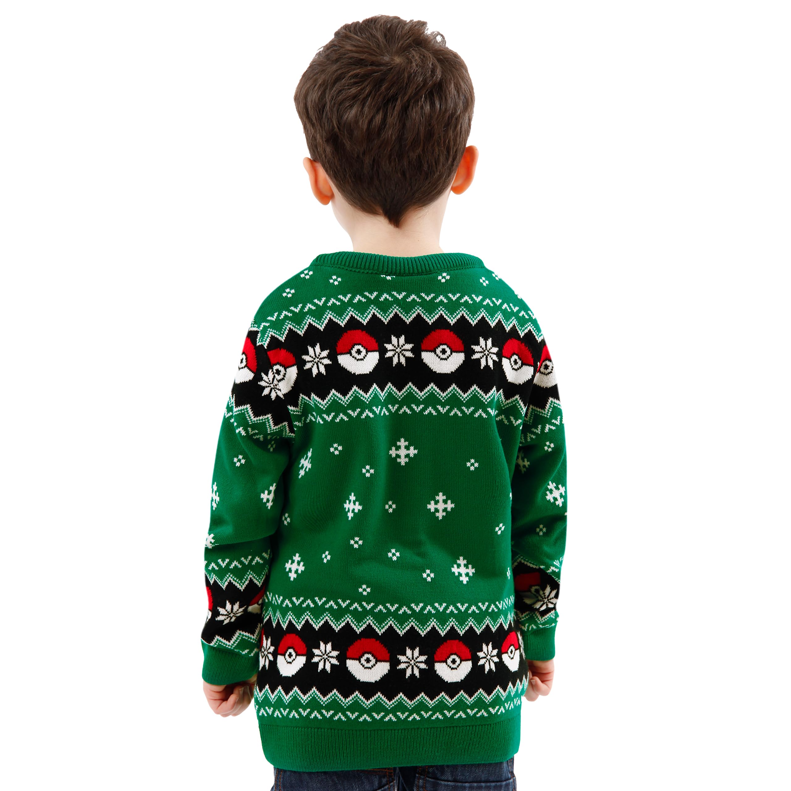 Pokémon Jersey de Navidad de Pikachu para niños