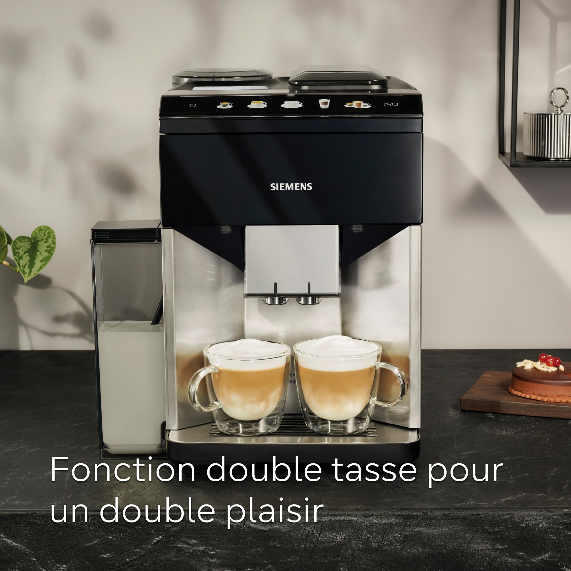 SIEMENS TQ513R01 EQ500 - Machine à café automatique, Broyeur céramique