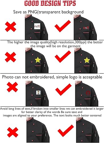 Miniatura 2 de Chaqueta de chef personalizada bordada a medida para hotel, cocina, restaurante, chef