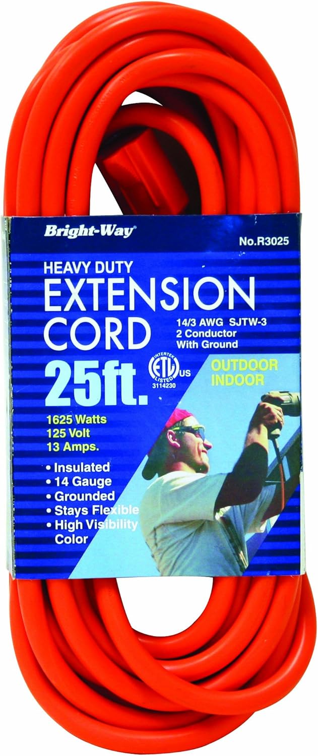 BrightWay R3025 Extension Cord Rv Extension Cord