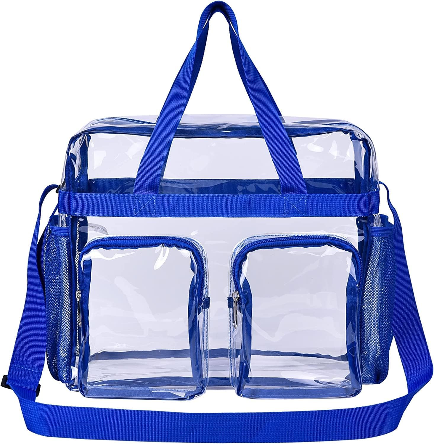 Oraben Clear Tote Bag Clear Bag Stadium Approved 12x6x12 Stadium Bag for Work, Sports Games,Gym - Image 7