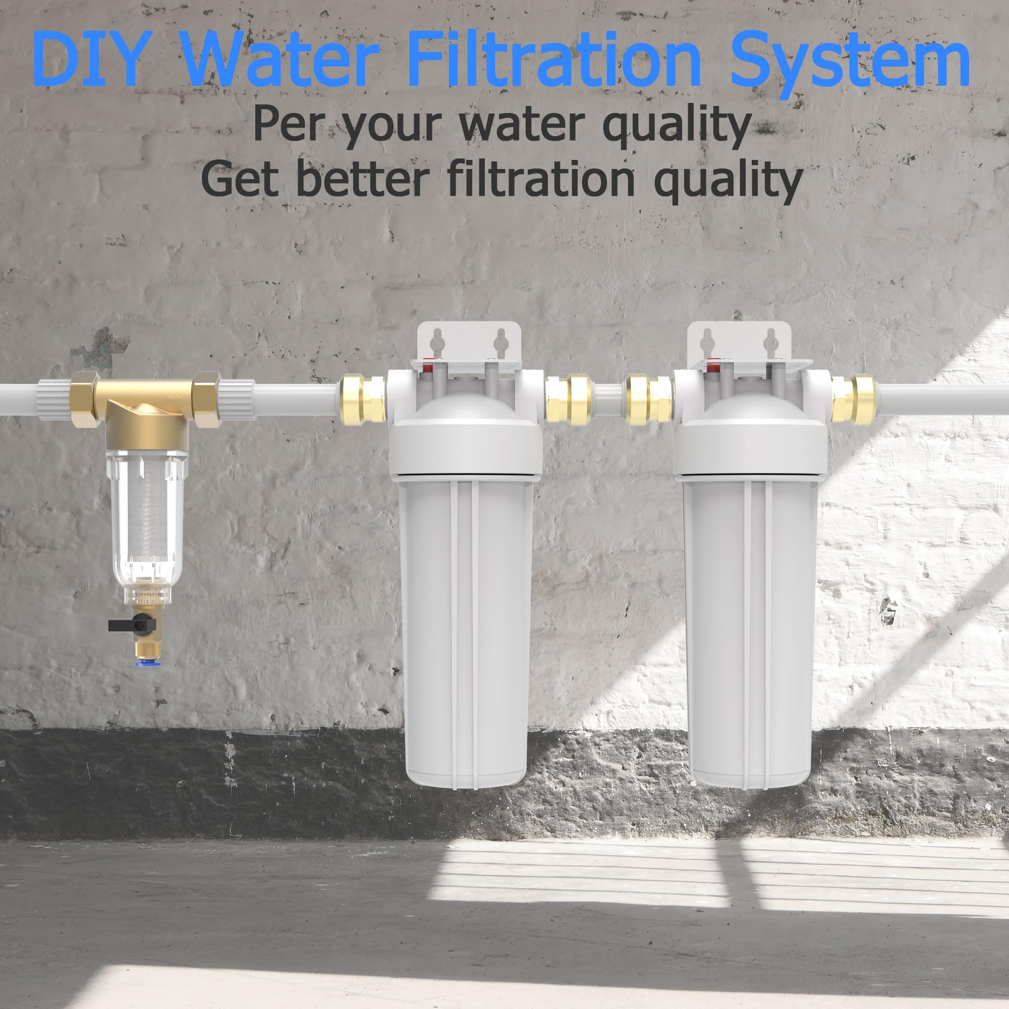Whole House Water Filter Housing - FHW10 -5