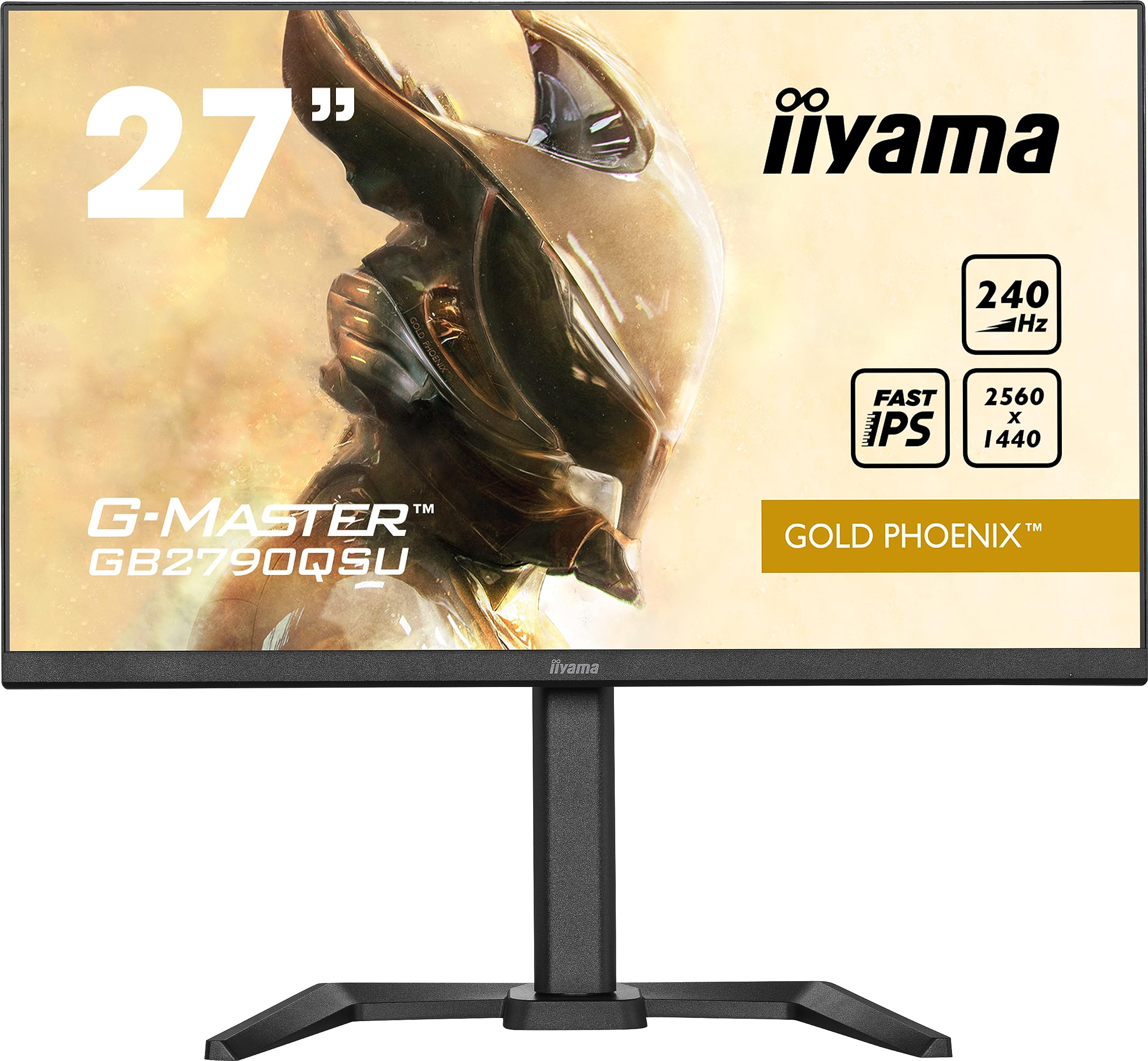 Iiyama g-master gold phoenix gb2790qsu-b5 | 68,5cm (27") | 2560x1440 qhd | ips lcd | 240hz | dp/hdmi/usb | freesync premium | 0,1ms | neverjeten gaming monitor | komponentko