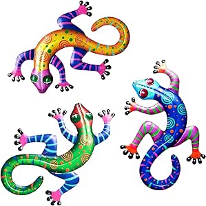 John's Studio Metal Hummingbird Wall Decor Bathroom Glass Art Iron Sculpture Outdoor Hanging Decoration For Home Bedroom Garden Patio Porch Or Fence - Green