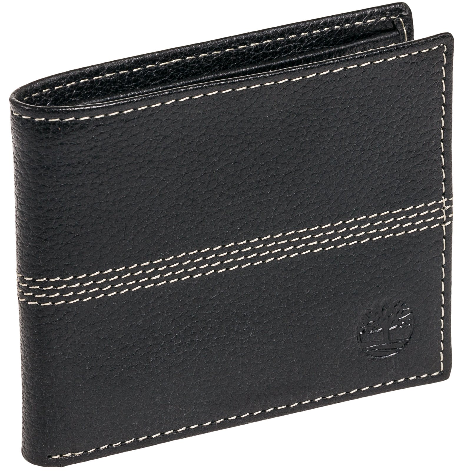 Bifold Wallet For Men - Leather, Black One size