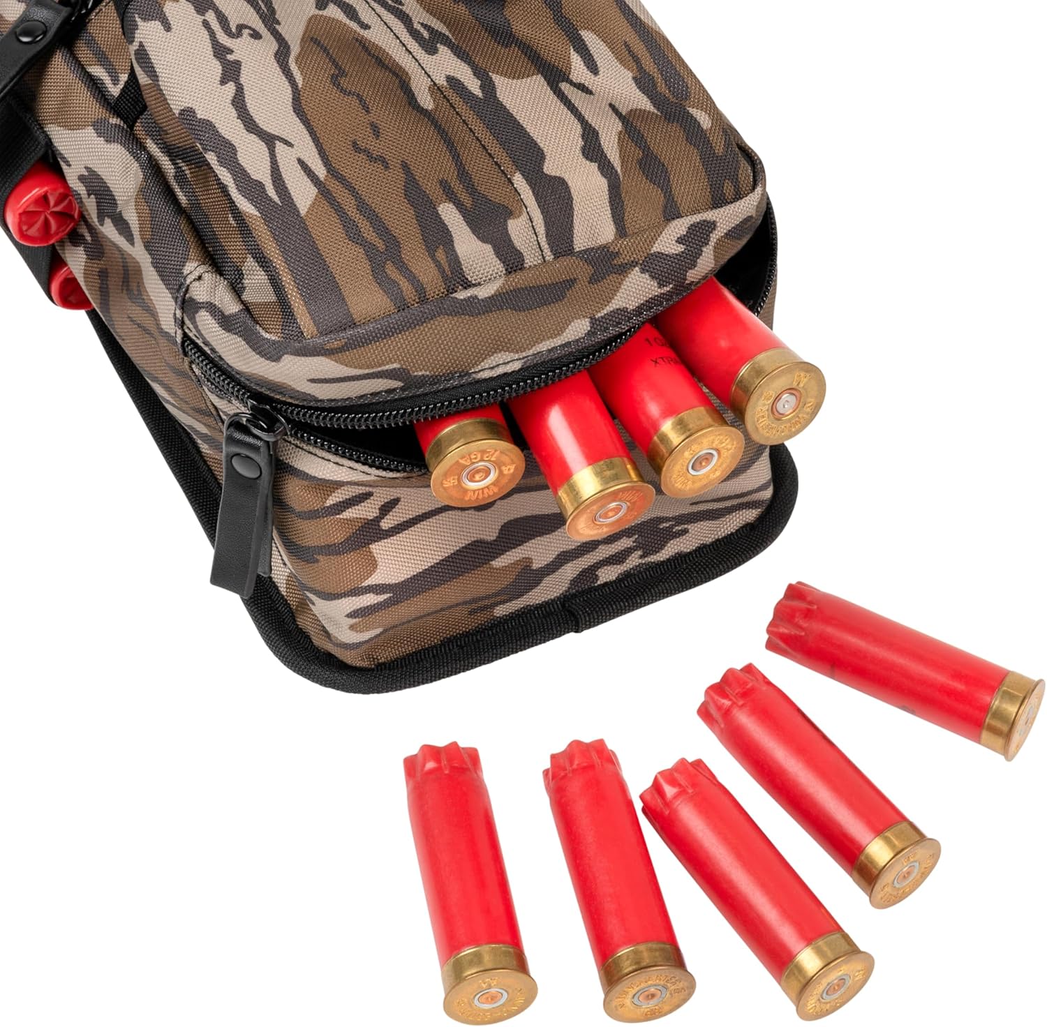 Allen Company Triumph Rip-Stop Shotgun Shell Holder Bag - Clay, Trap, Skeet Shooting - Zippered Gun Range Bag - Shooting Gear, Shotgun Accessories