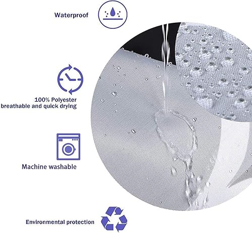 Miniatura 6 de Yookeb Cortina de ducha de baño afroamericana de 60 pulgadas de ancho por 71 pulgadas de alto, citas afro motivacionales, inspiradoras y positivas,